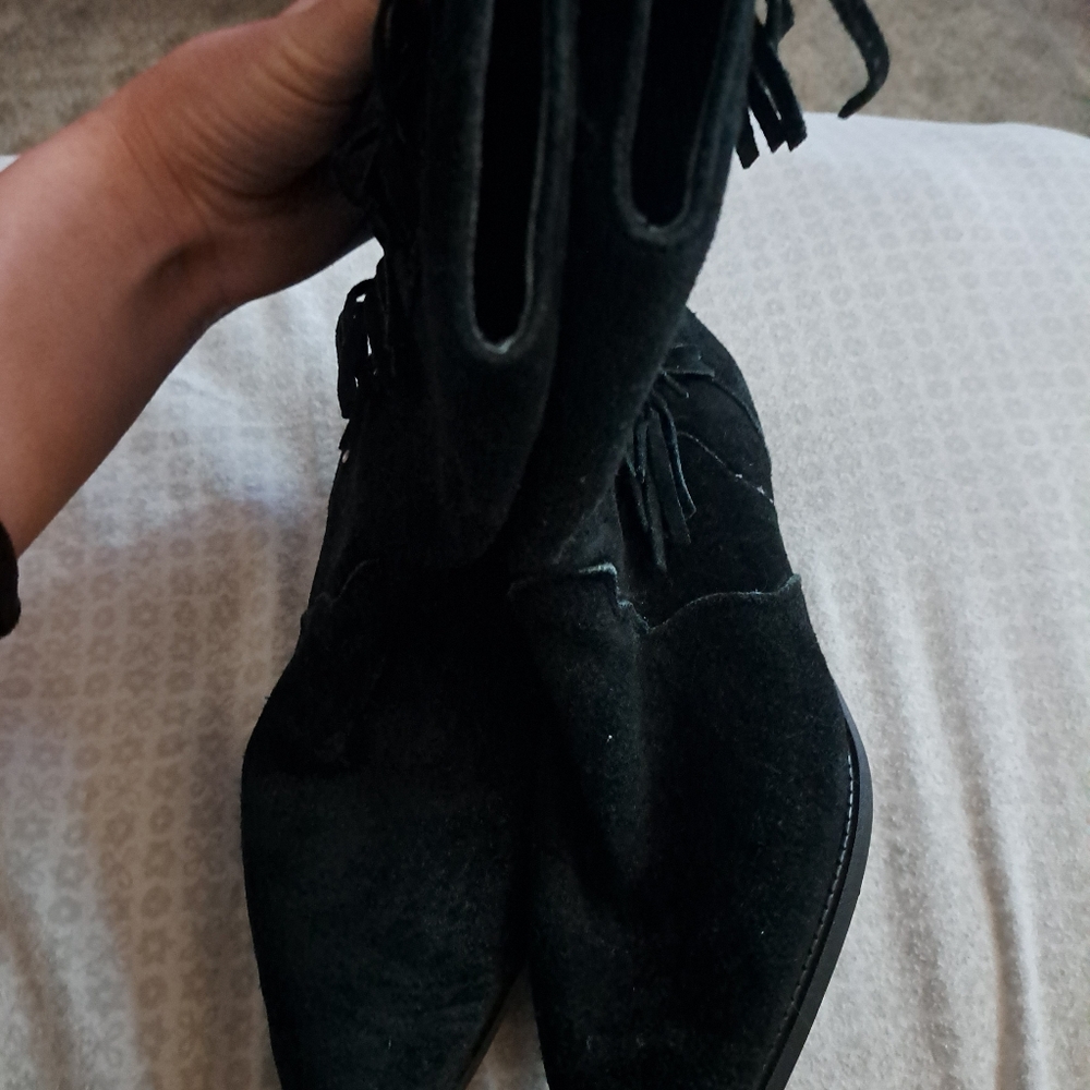 Used black boots - Picture 2 of 12